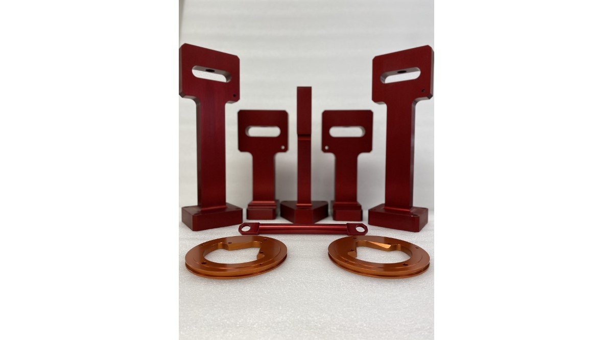 Precision machined assembly component, sample 7